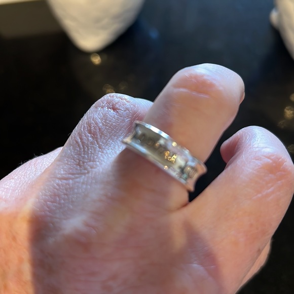 Silver Tiffany & Co ring - Picture 4 of 5